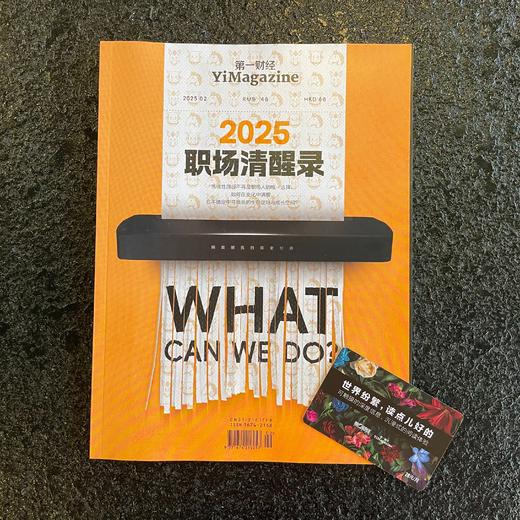 《第一财经》YiMagazine 2025年第2期×1本+《第一财经》杂志 数字会员·30天 订阅卡×1张 商品图0