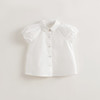 【马克珍妮 芦芙】春装新款 女童娃娃领纯棉半袖小衫230096 商品缩略图2