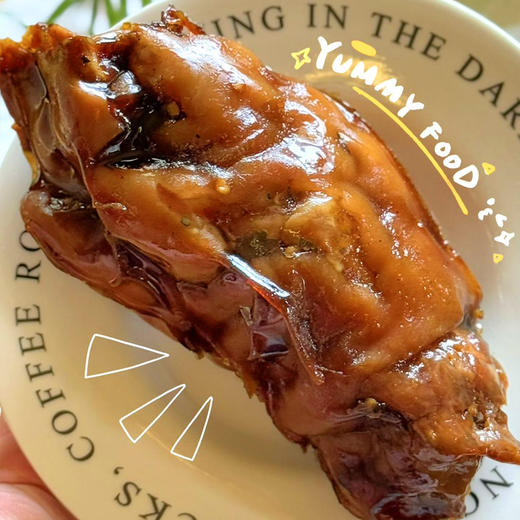 【馋嘴肉食】爆胶猪蹄400g整只袋装酱卤零食 商品图4