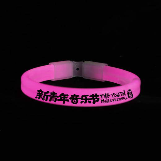 【预售-4月25日发货】新青年音乐节荧光手环（发光时长4小时） 商品图2