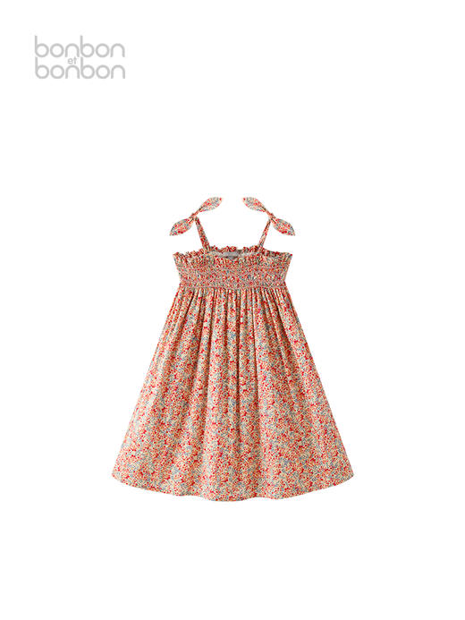 小浆果吊带打揽连衣裙 商品图0