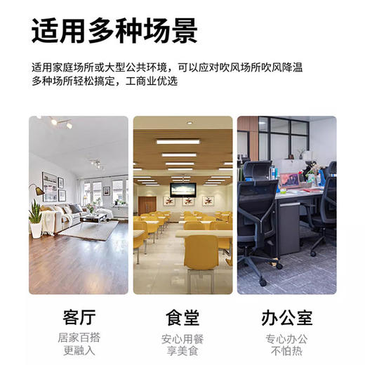 Midea/美的  落地扇家两用机械式18寸工程扇FS45-23D 商品图1