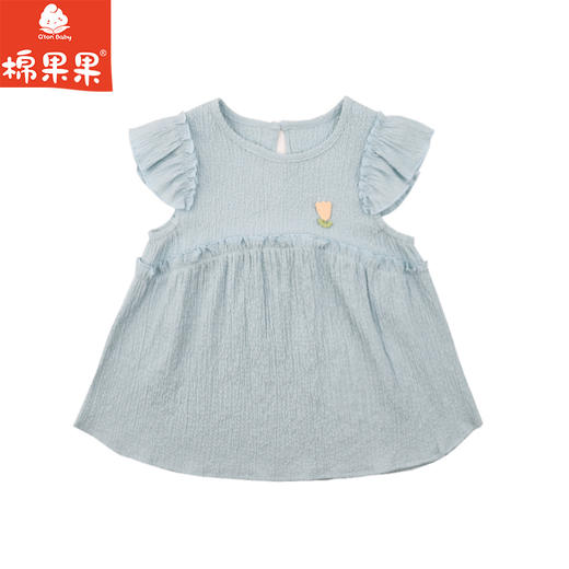 棉果果夏季商场专柜同款女童套头娃娃衫M222140425301 商品图1