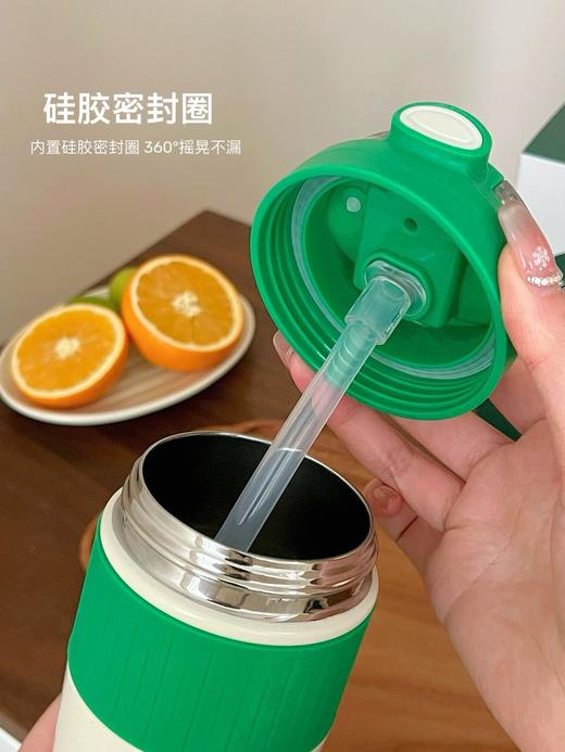 星巴克泰国联名泰雅绿双饮料冰冰咖啡杯 容量500，材质316 商品图3