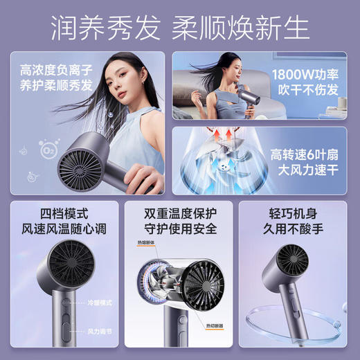 苏泊尔 高性价比常规吹风机HDL-F1 商品图4