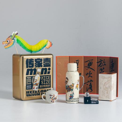 一原得物|一原得物MINI传家壶-龙年舞龙+米盖杯礼盒595升[特价品] 商品图2