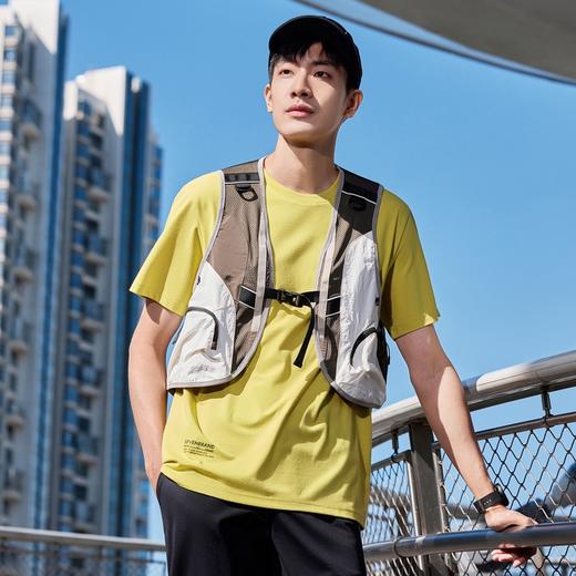 【户外】柒牌圆领短袖T恤男士夏季新品休闲百搭薄款宽松套头上衣128T72150 商品图1