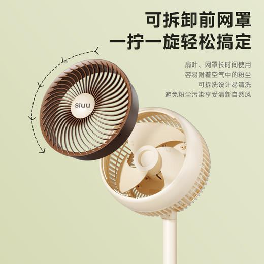 西佑SIUU 台立三用小暴风循环落地扇 商品图10
