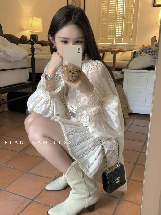 Read Nameless /春日镂空刺绣衬衫 2025/3/29 商品图6