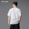 PINLI品立2025夏季新款彩色骏马烫画短袖T恤男士国潮休闲百搭上衣BG252111021 商品缩略图2