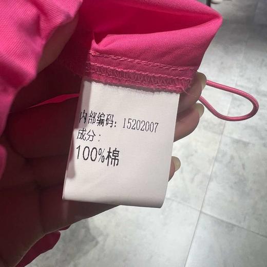 MZ单口袋短款衬衫（红）夏季152020070321 商品图4