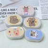 新款可爱卡通美瞳盒伴侣盒双联盒隐形眼镜盒镊子小棒便携小巧1015 商品缩略图5