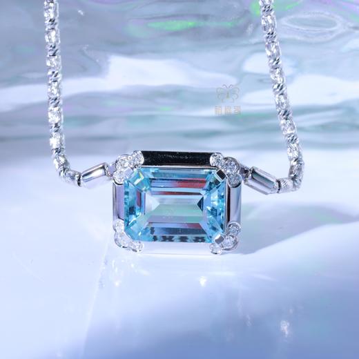 【晴空】海蓝宝项链-CB12406059 商品图2