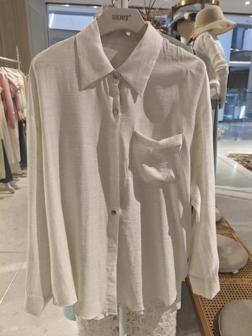 【门店同款】ENJOY春季“绮梦繁花”丝光衬衣 160798146 商品图2