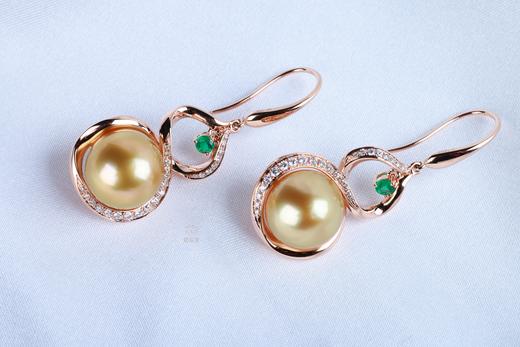 【福禄】金珠耳坠ZZ12502006 商品图4