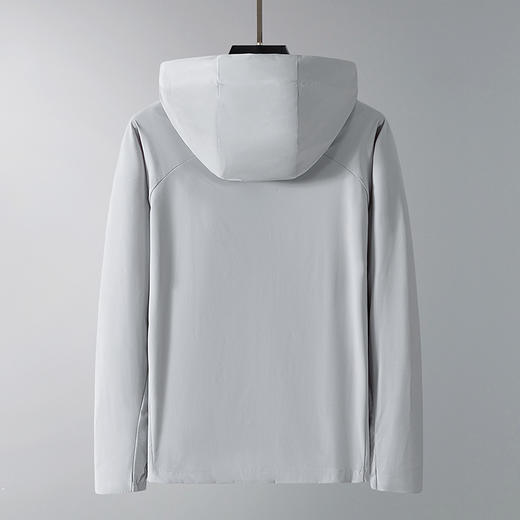 【防晒衣】【DTH】大依优型大码男装防晒衣连帽皮肤衣薄款清凉防晒服透气高弹男夏季外套上衣 商品图4