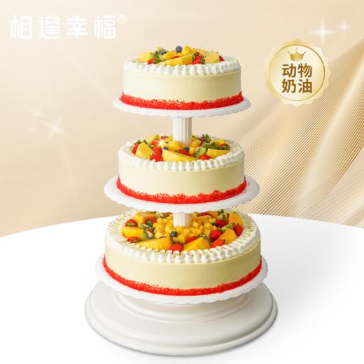 【节节高升蛋糕】可支持定制尺寸或夹心，适用于各种宴会、派对、生日、婚礼、会议等场合~（可定制） 商品图0