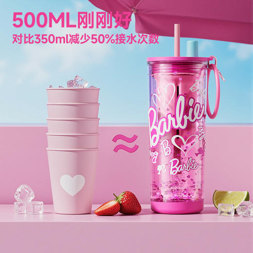 GERM芭比夏季水杯吸管杯 商品图4