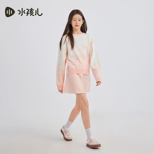 【新年系列】水孩儿童装2024冬季新款女童套装甜美洋气喜庆舒适柔软 商品图2