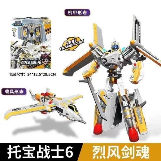 新托宝战士银河侦探第六季赤岩力神变形玩具汽车金刚男孩儿童机器人 商品图2
