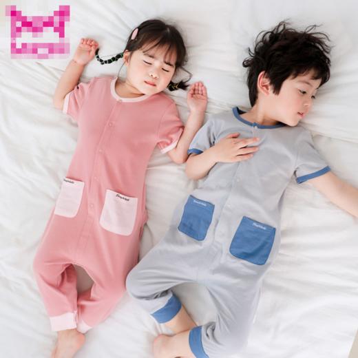 【80-120】男女童夏季短袖哈衣连体衣 商品图0