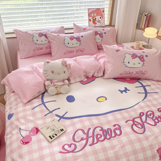 顶柔三丽鸥大版全棉三/四件套TJ1675 商品图6