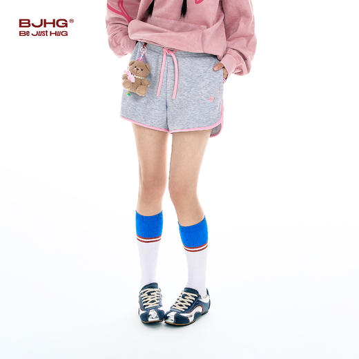 BJHG不计后果美式运动短裤女夏季2025新款爆款休闲跑步健身瑜伽裤 商品图1