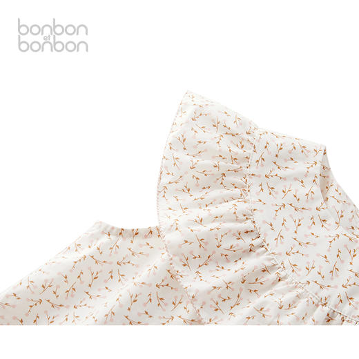 碎花荷叶边上衣 商品图4