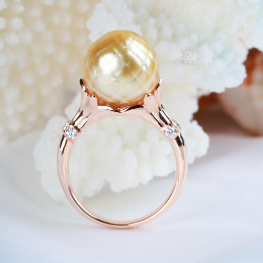 【暖阳】刻面金珠戒 ZZ12501031 商品图0