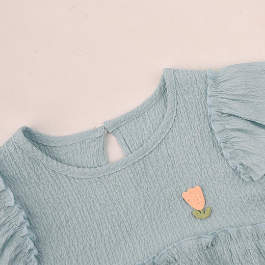 棉果果夏季商场专柜同款女童套头娃娃衫M222140425301 商品图2