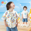 贝贝怡2025夏季男童短袖短裤套装3件套 商品缩略图3