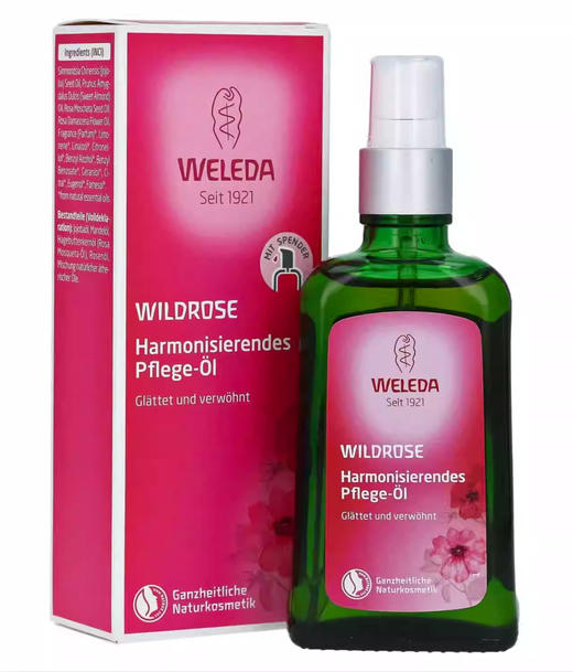【保税仓】WELEDA维蕾德玫瑰滋养护肤油100ML 商品图3