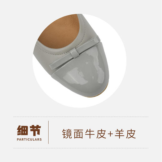 KaceyDevlin/德芙琳德芙琳2025春季新款蝴蝶结浅口单鞋KD6222 商品图12