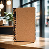 笔记本定制logo环保咖啡渣软木记事本商务办公松紧带笔插本子 商品缩略图0