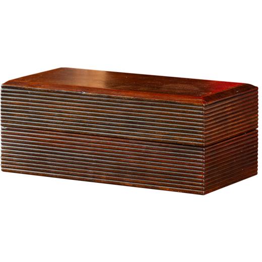 清 紫檀芝麻梗盖盒 商品图5