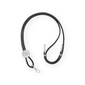 【自由暮色】银石花·手机背带 Wristlet&Strap手机绳链 Strap手机背带系列 白色 植物花卉