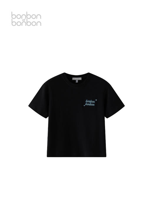 百搭刺绣logoT恤 商品图1