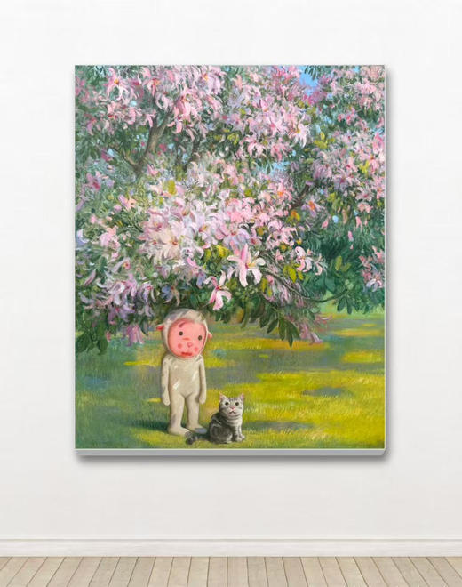 杨媛媛《巴塞罗那的木棉花》版画 商品图0
