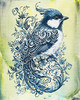 Edyta《青花小鸟》原作 商品缩略图0