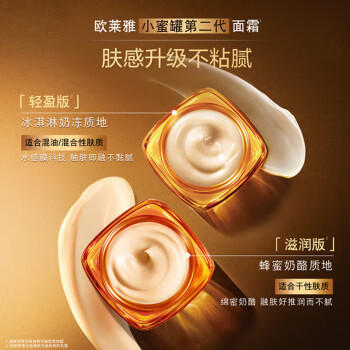 【航免仓】L'OREAL欧莱雅小蜜罐花蜜胶原【滋润款】60ml 商品图2