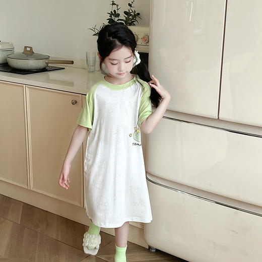【72小时发货】【29/条起】80-170码A类女童睡裙莫代尔春夏中大童公主风女孩裙子儿童家居服宝宝睡衣聚【任选商品需单独购买，不可跨链接合并付款 商品图2