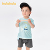 巴拉巴拉宝宝短袖套装夏装婴儿男童衣服两件套舒适透气趣味印花萌 商品缩略图2