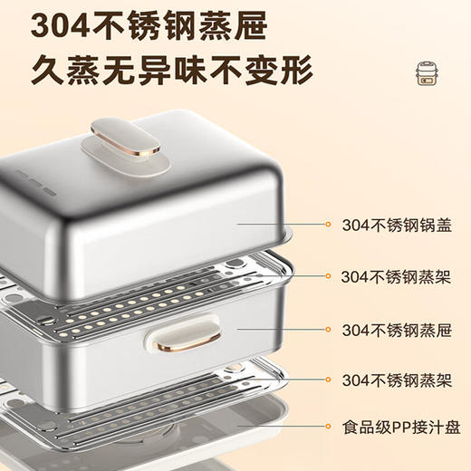 乐扣乐扣电蒸锅_EJP3225IVY【K】 商品图2