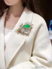 玻璃种木那艳绿甜瓜胸针【4031512】具体价格微信咨询 商品缩略图4