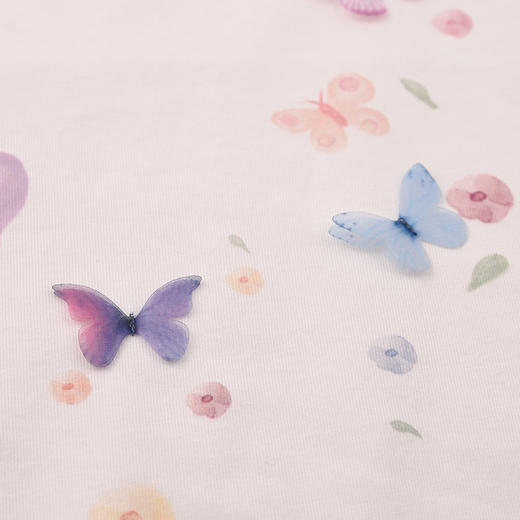 棉果果夏季商场专柜同款女童卡通短袖T恤M222140225297 商品图5