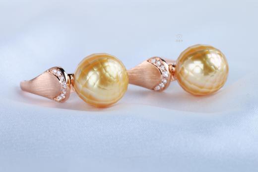 【华光】刻面金珠耳坠ZZ12502029 商品图2