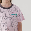 【凉感抗菌】马克珍妮夏装新款 男女童涂鸦满印透气短袖T恤230686 商品缩略图4