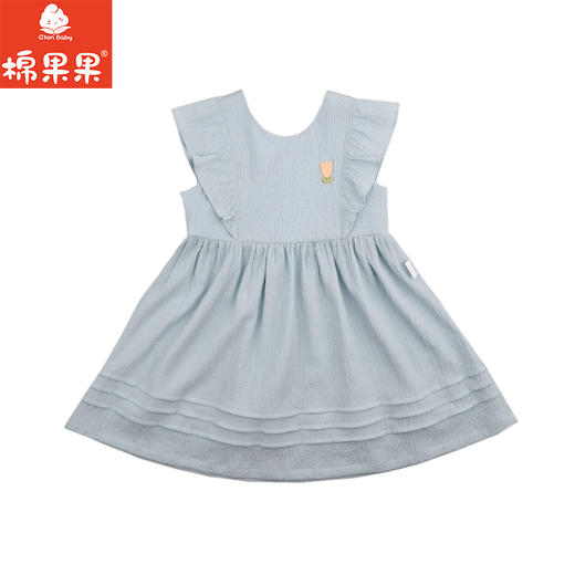 棉果果夏季商场专柜同款女童无袖连衣裙M222702425327 商品图1