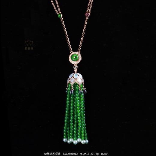 【莲华初绽】流苏项链-SL12501012 商品图0