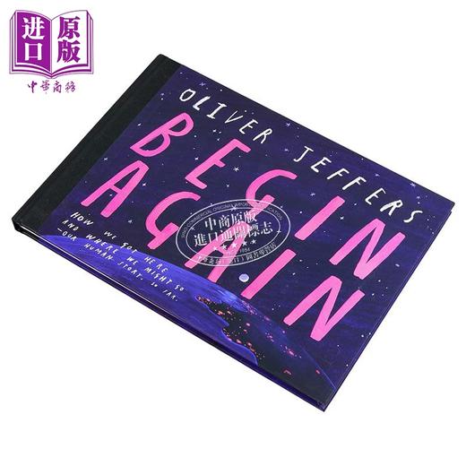 【中商原版】Oliver Jeffers：Begin Again 再次出发 英文原版 进口图书 儿童绘本 故事图画书 精品绘本 精装儿童读物亲子童书 商品图1